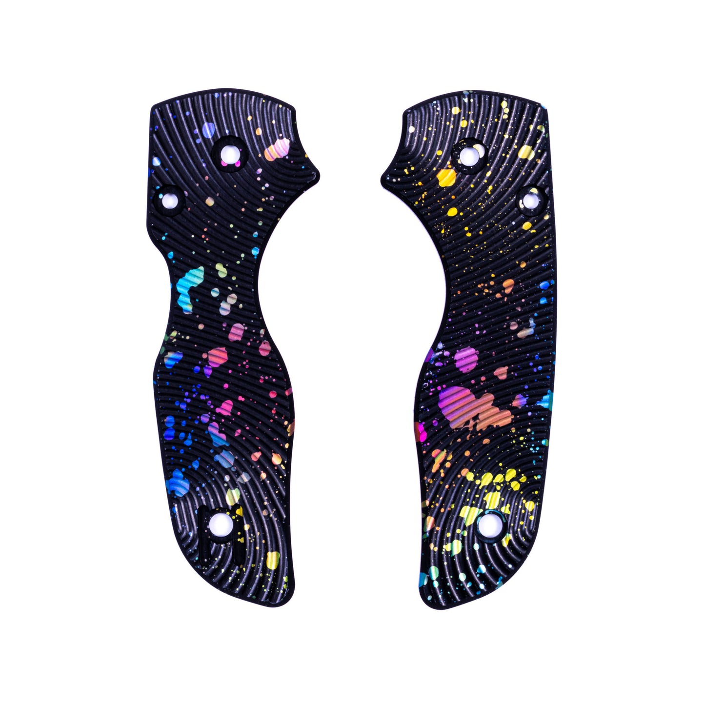 Spyderco Lil Native Right Hand Tip Up Anodized Aluminum Scale Sets