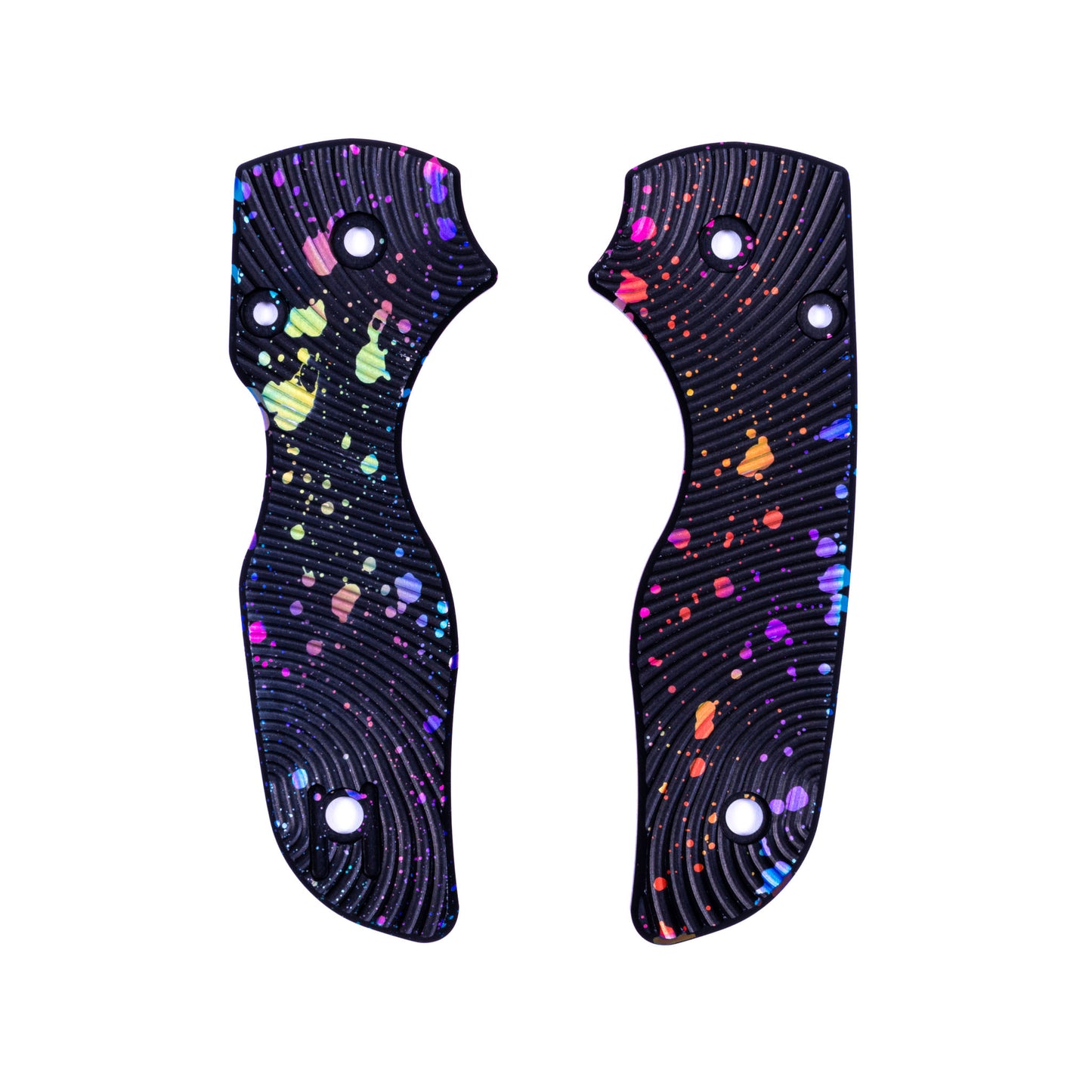 Spyderco Lil Native Right Hand Tip Up Anodized Aluminum Scale Sets