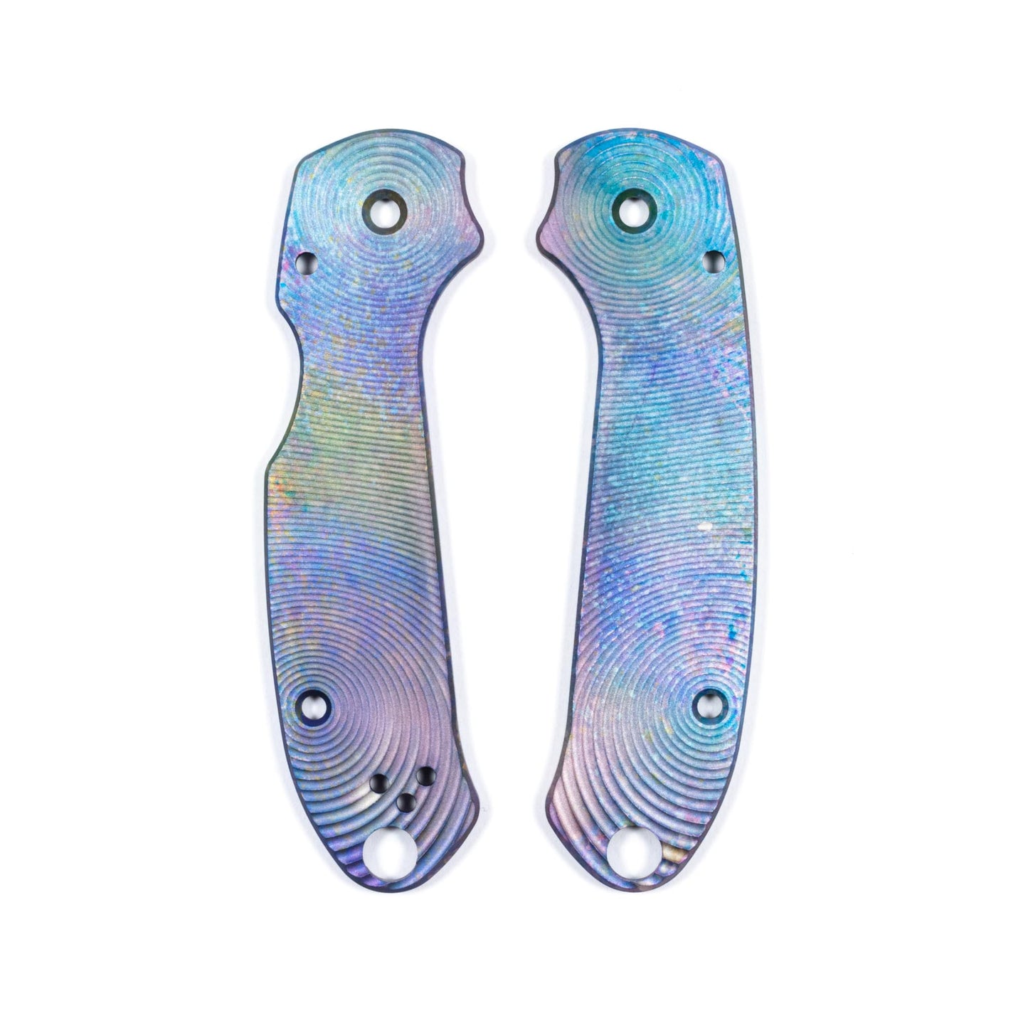 Spyderco Para 3 Skinny Anodized Aluminum Scale Sets