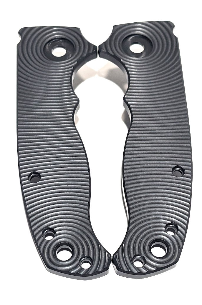 Demko AD 20.5 Sharklock Black Ultem Scale Sets (Large Pivot)