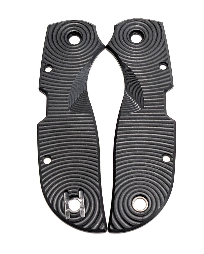 Spyderco Chaparral Black Ultem Scale Sets