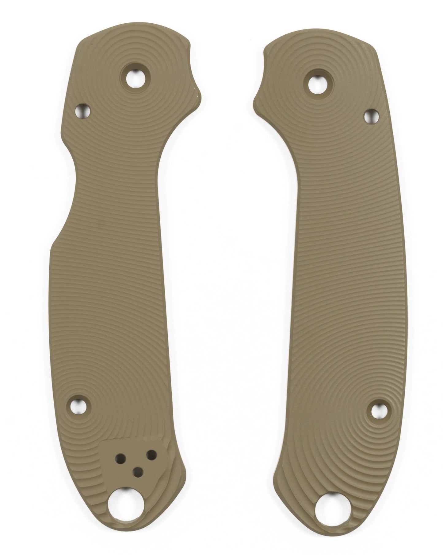 Spyderco Para 3 Skinny Contoured Aluminum Cerakote Scale Sets