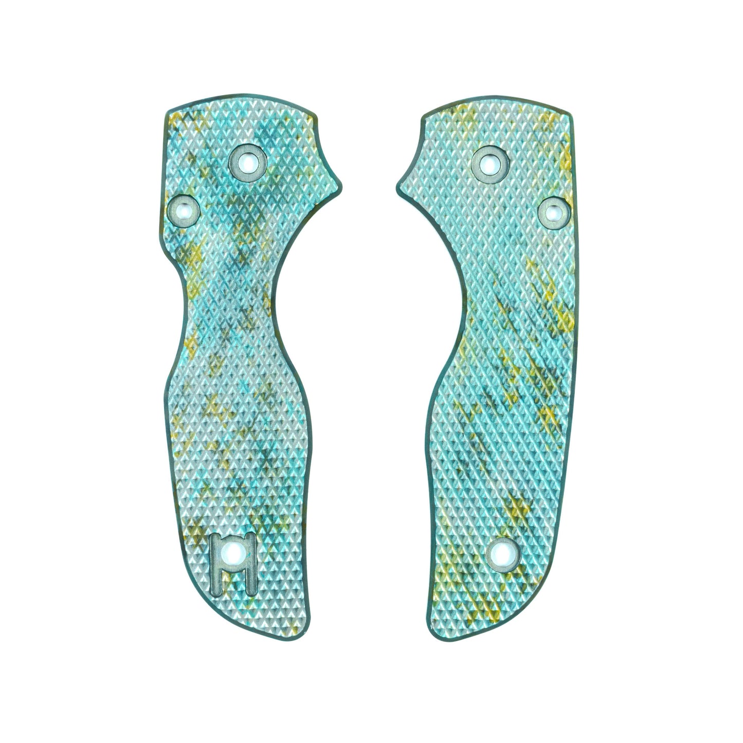 Spyderco Lil Native Right Hand Tip Up Anodized Aluminum Scale Sets