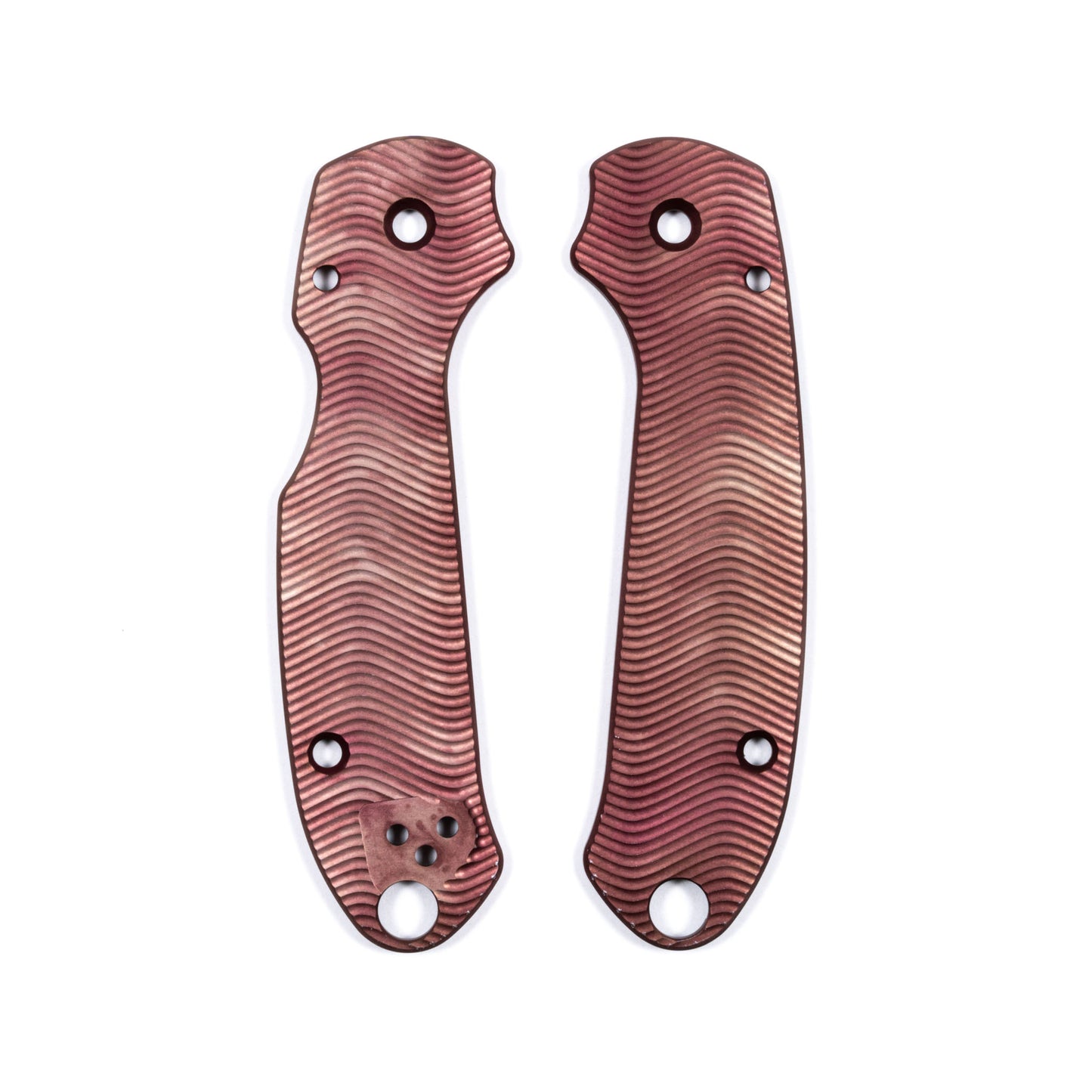 Spyderco Para 3 Skinny Contoured Anodized Aluminum Scale Sets