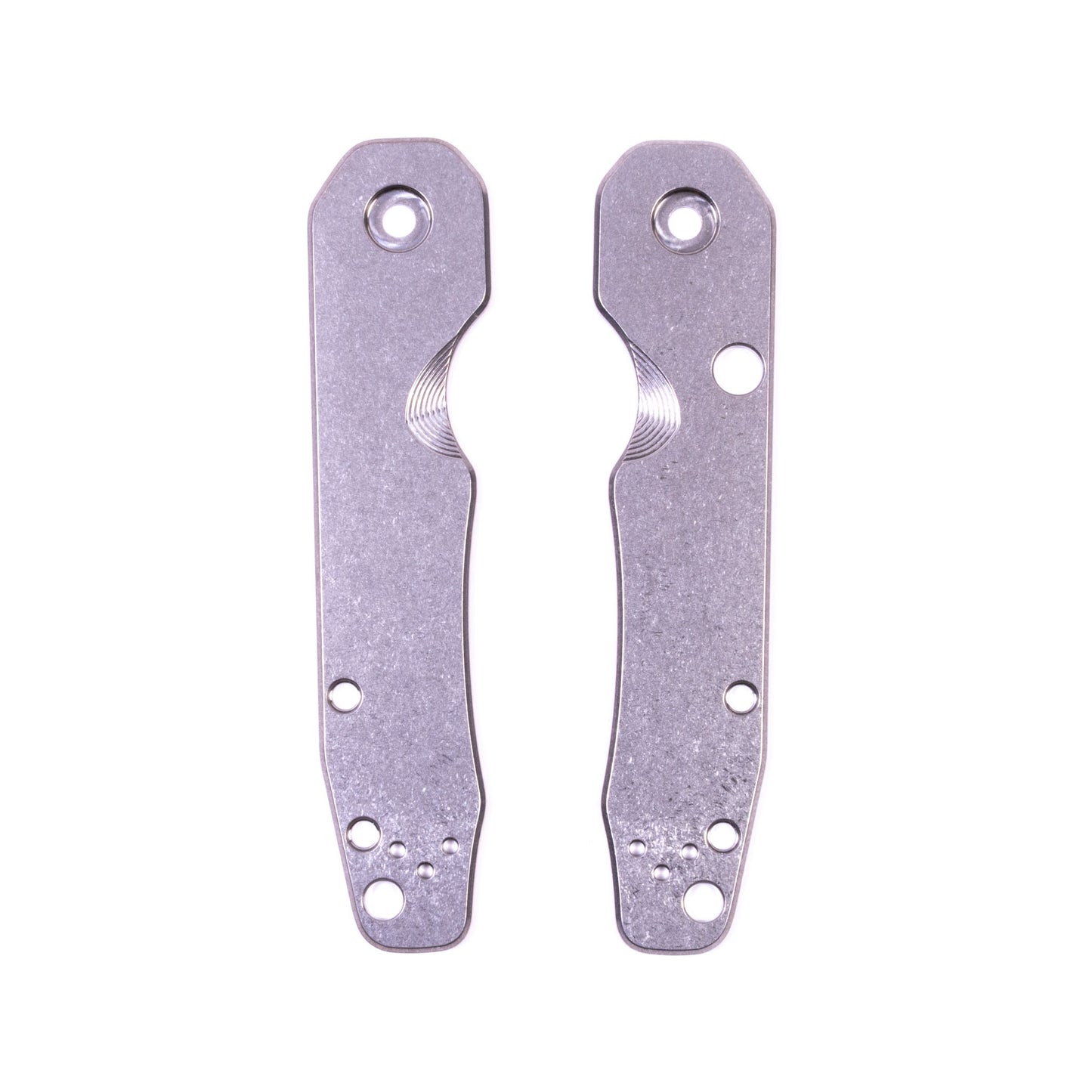 Spyderco Smock LARGE Pivot Titanium Featherweight Scale Sets