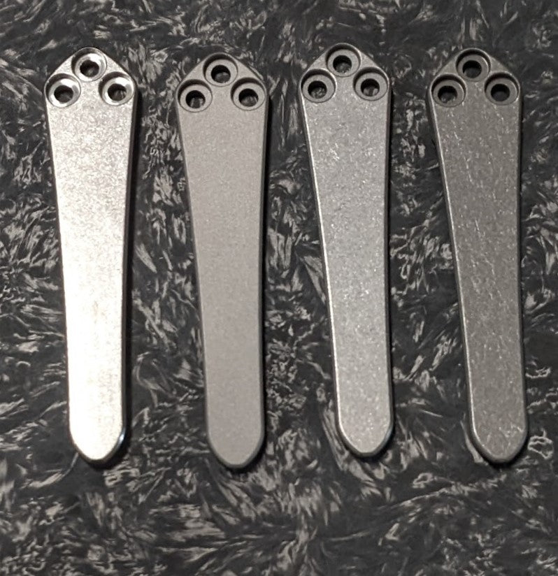 Spyderco Universal 3D Titanium Machined Pocket Clip V2.0