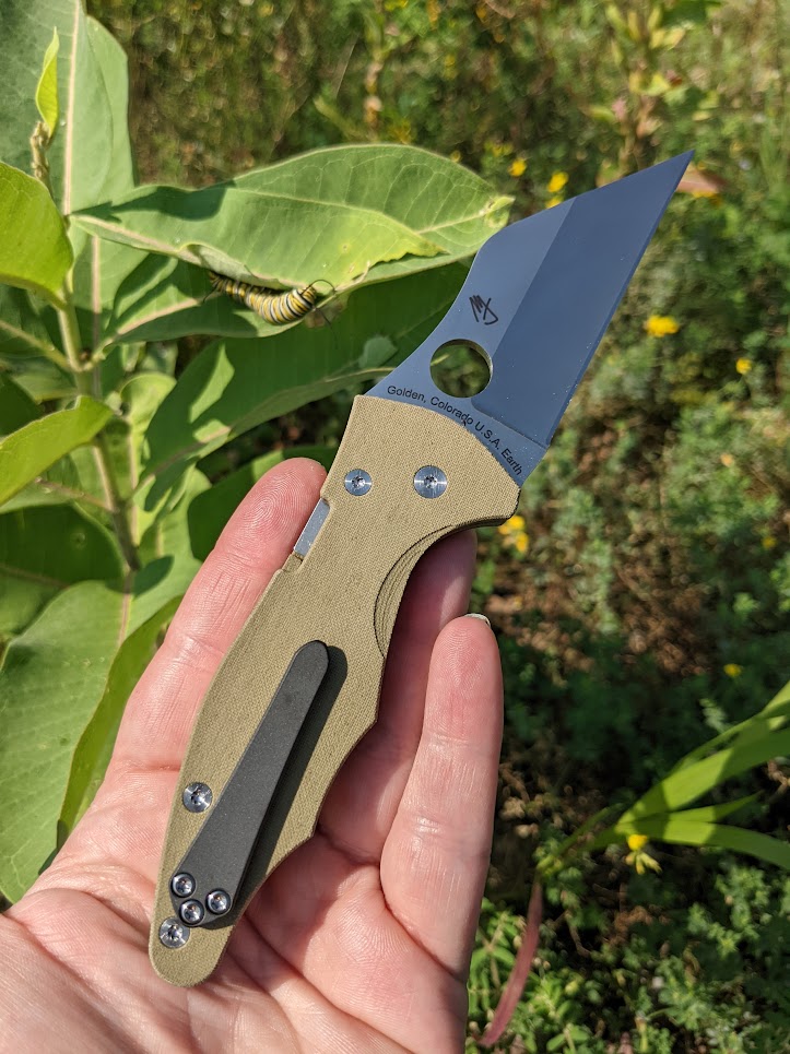 Spyderco Yojimbo 2 Micarta Scale Set