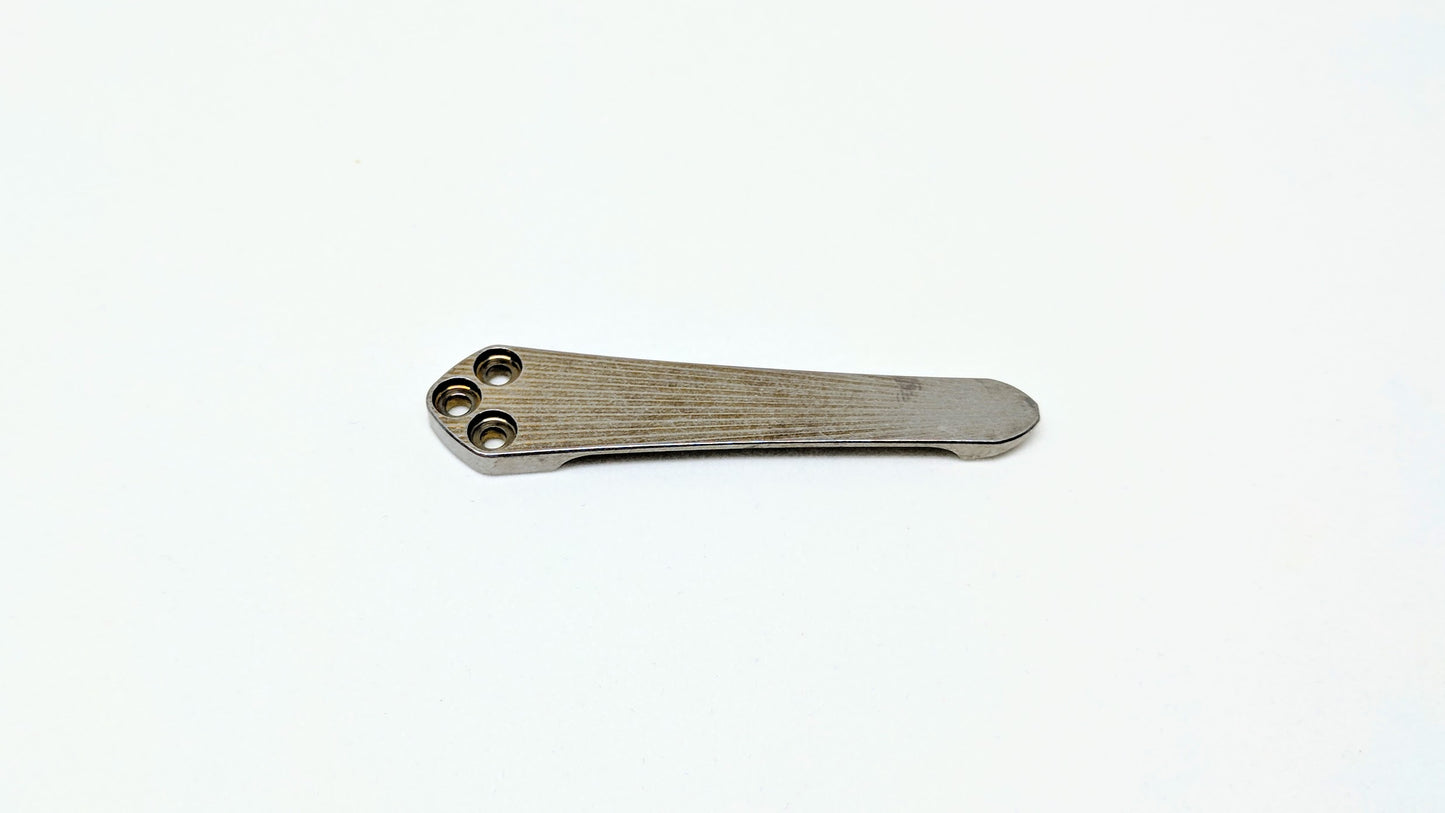 Spyderco Universal 3D Titanium Machined Pocket Clip V2.0