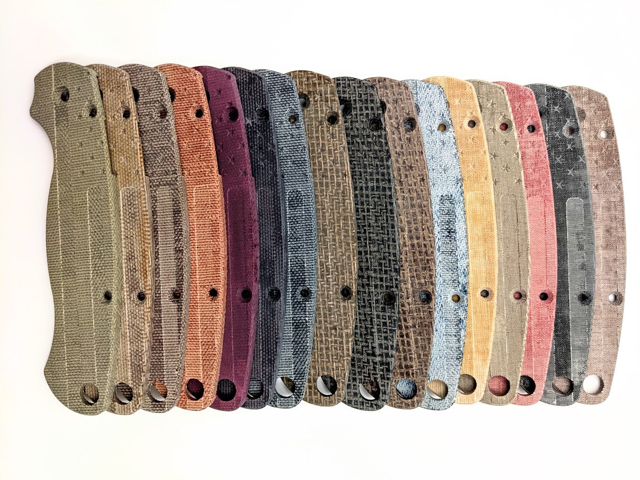 Spyderco Paramilitary 2 (PM2) FLAG Micarta Scale Sets