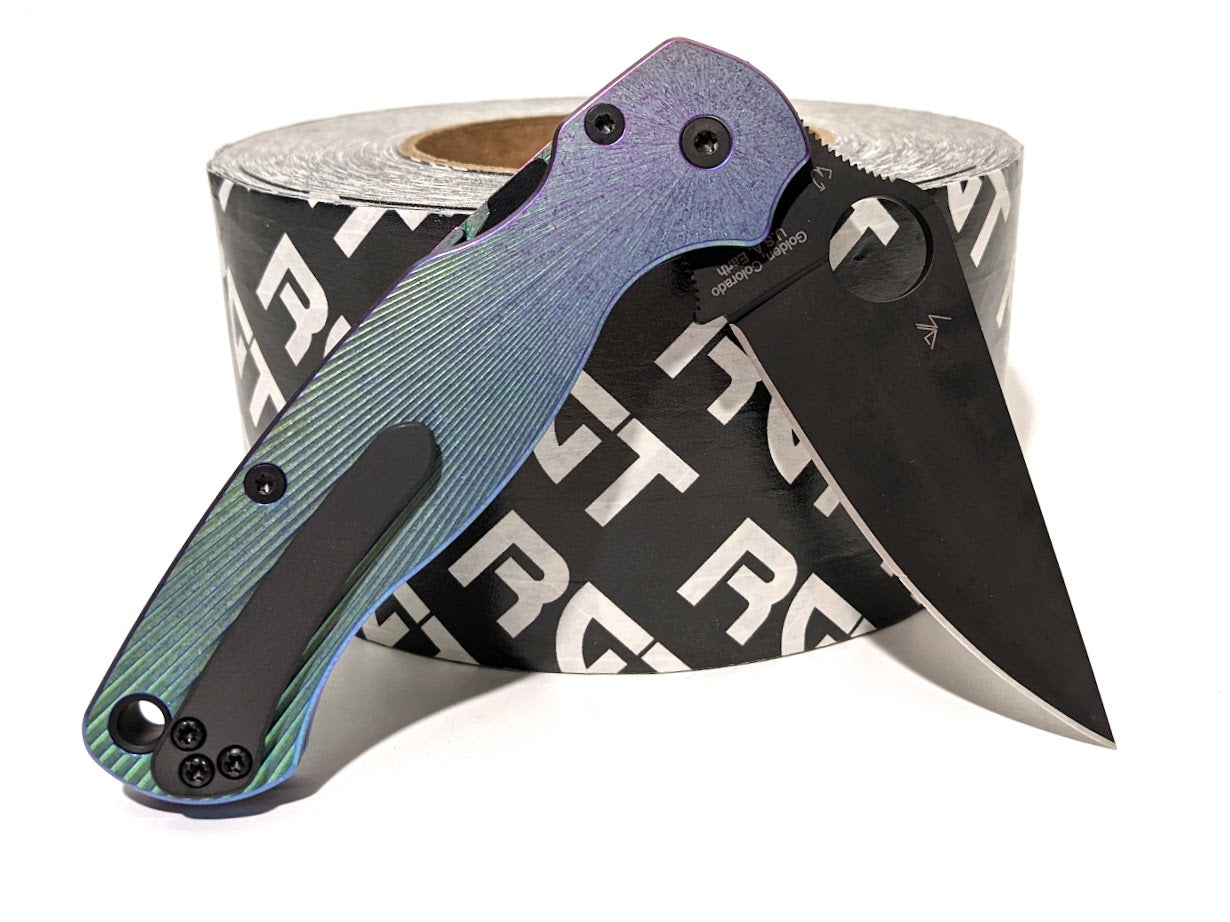 Spyderco Paramilitary 2 (PM2) Titanium Featherweight Scale Sets
