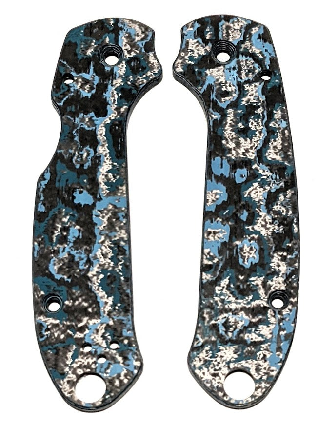 Spyderco Para 3 Skinny Mod Fat Carbon Scale Set
