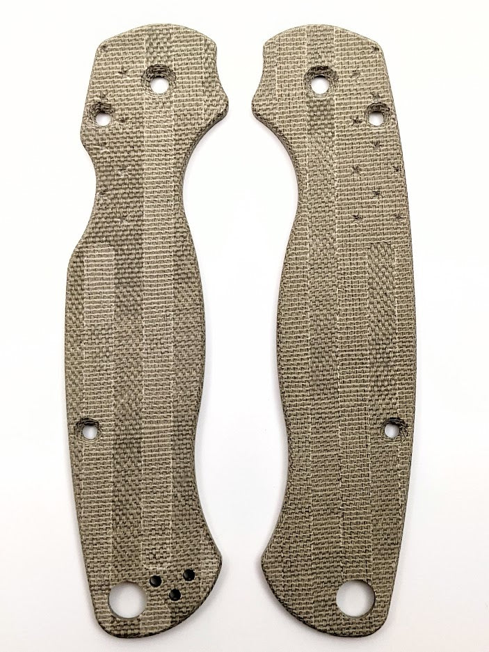 Spyderco Paramilitary 2 (PM2) FLAG Micarta Scale Sets