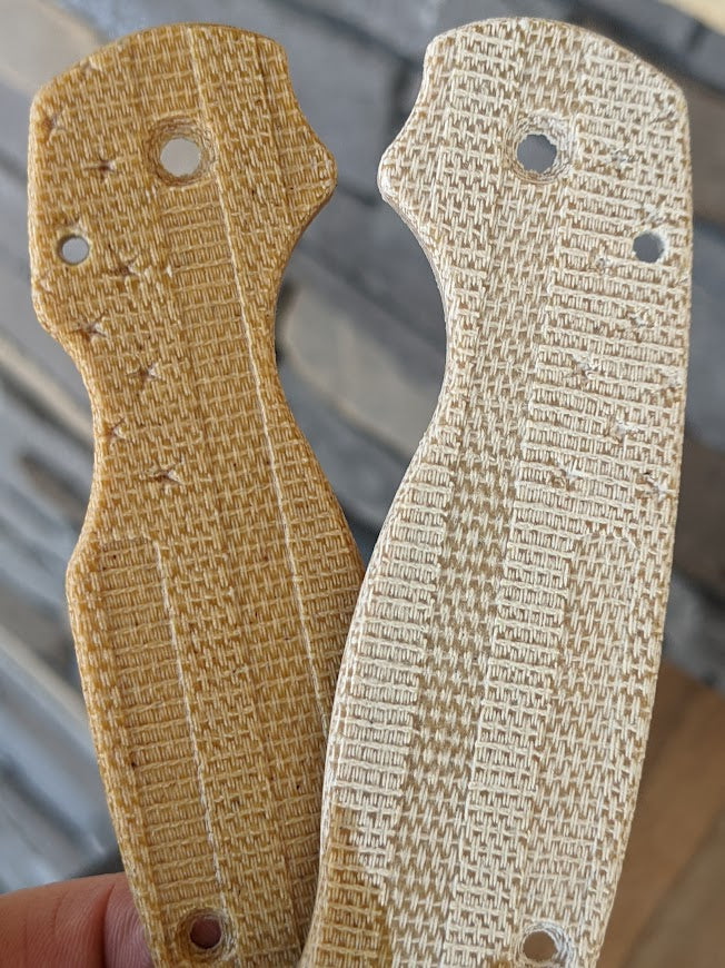 Spyderco Para 3 Micarta FLAG Scale Set