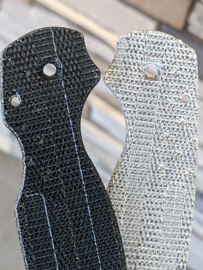 Spyderco Para 3 Micarta FLAG Scale Set