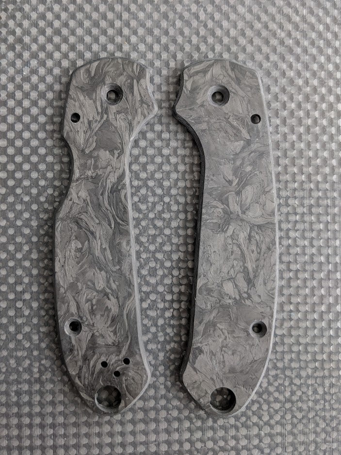 Spyderco Para 3 Skinny Mod Fat Carbon Scale Set