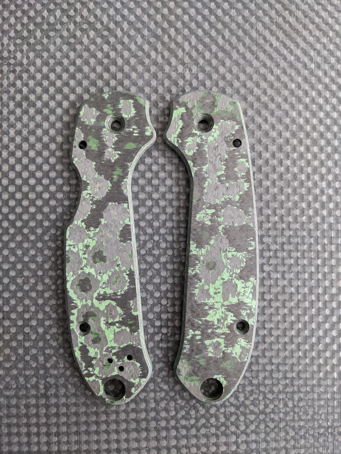 Spyderco Para 3 Skinny Mod Fat Carbon Scale Set