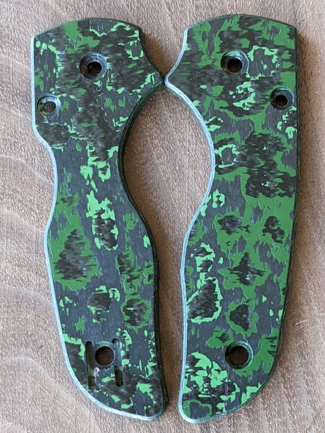Spyderco Lil Native Fat Carbon Scale Sets