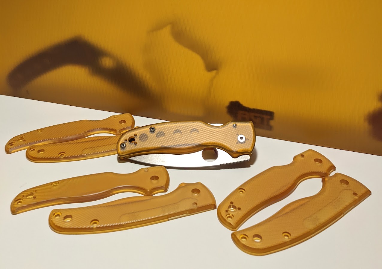 Spyderco Shaman ULTEM Scale sets