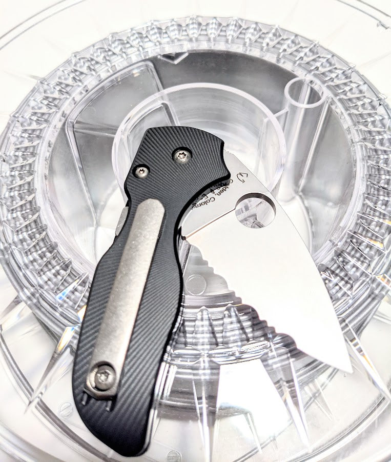 Spyderco Lil Native Black Ultem Scale Sets