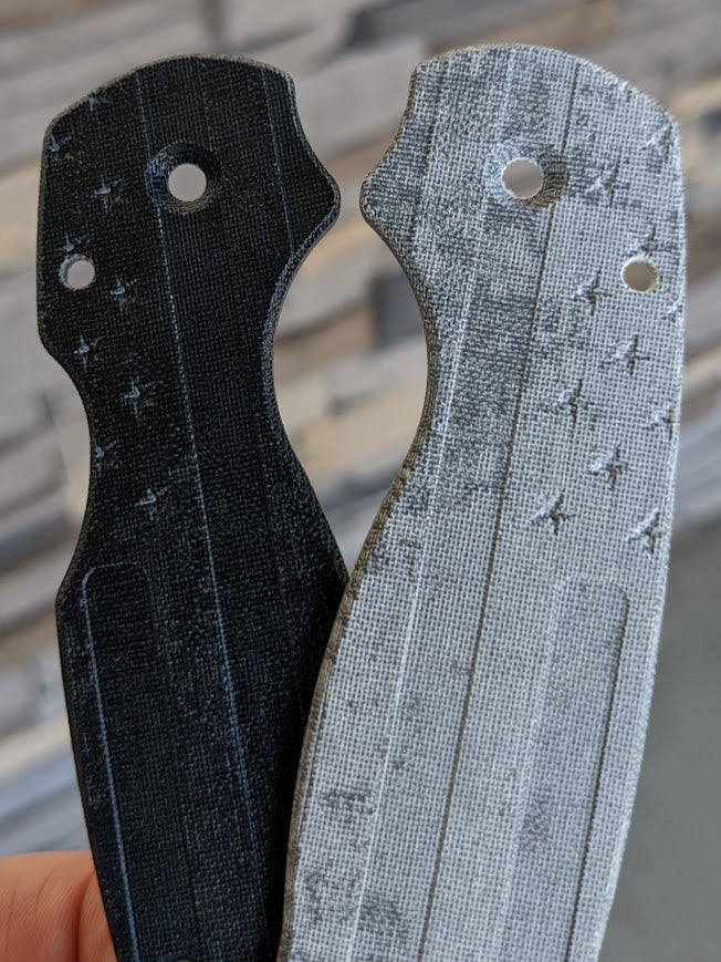 Spyderco Para 3 Micarta FLAG Scale Set