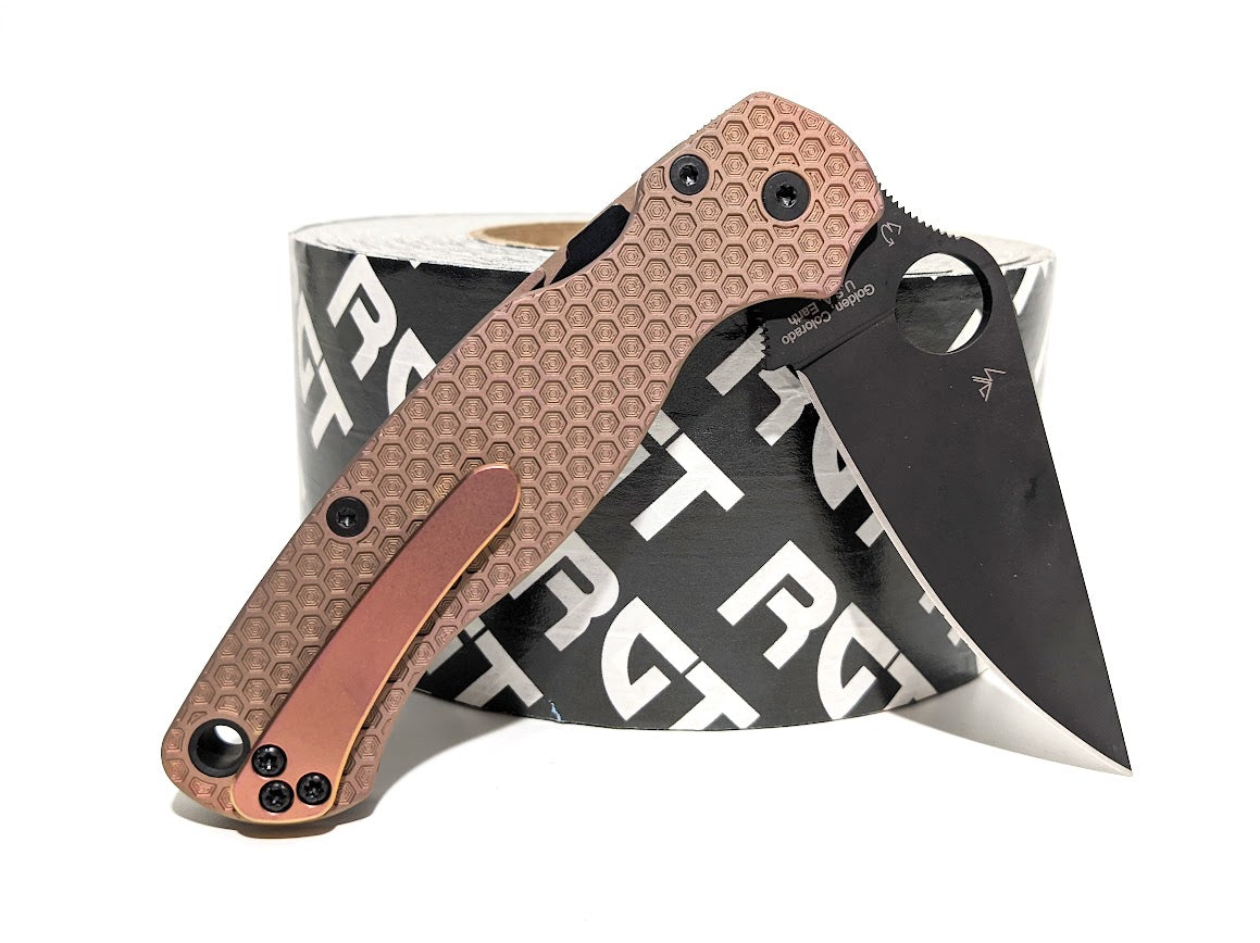Spyderco Paramilitary 2 (PM2) Titanium Featherweight Scale Sets