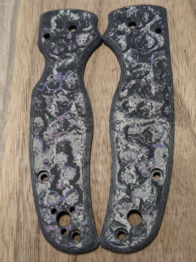 Spyderco Shaman Fat Carbon Scale Set