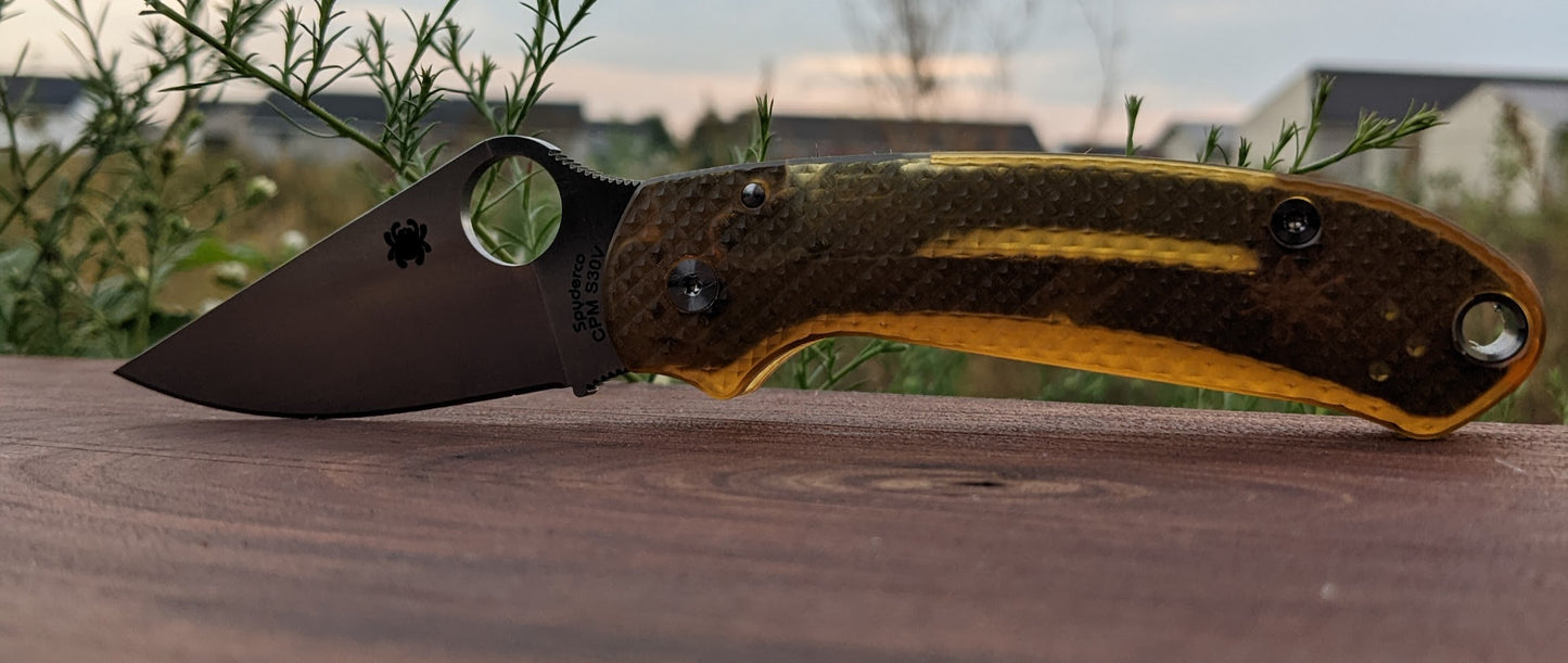 Spyderco Para 3 Skinny Mod Contoured ULTEM Scale Sets