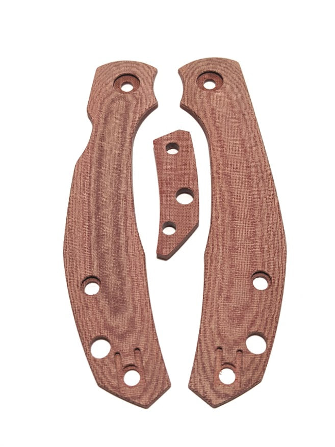 Spyderco Kapara Micarta Scale Sets