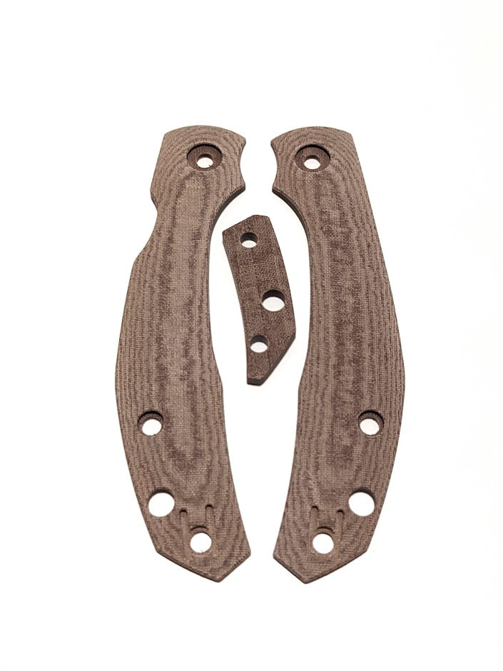 Spyderco Kapara Micarta Scale Sets