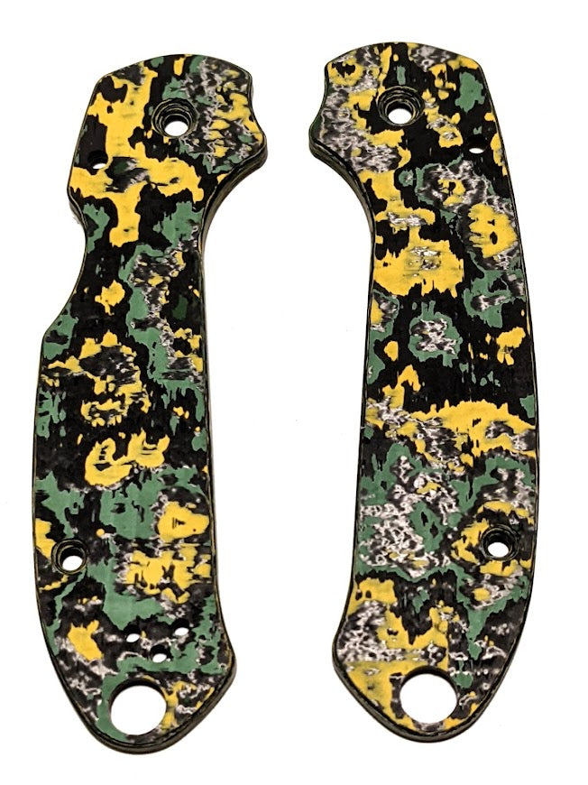 Spyderco Para 3 Skinny Mod Fat Carbon Scale Set