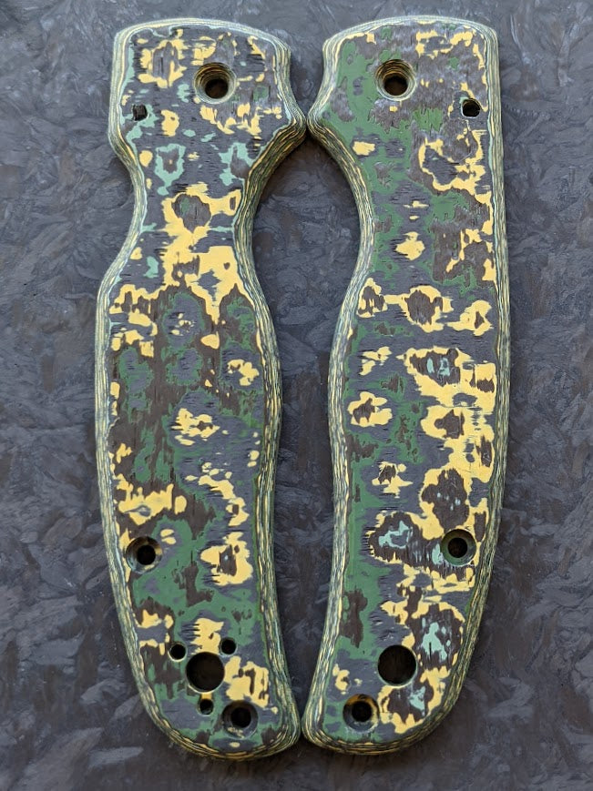 Spyderco Shaman Fat Carbon Scale Set