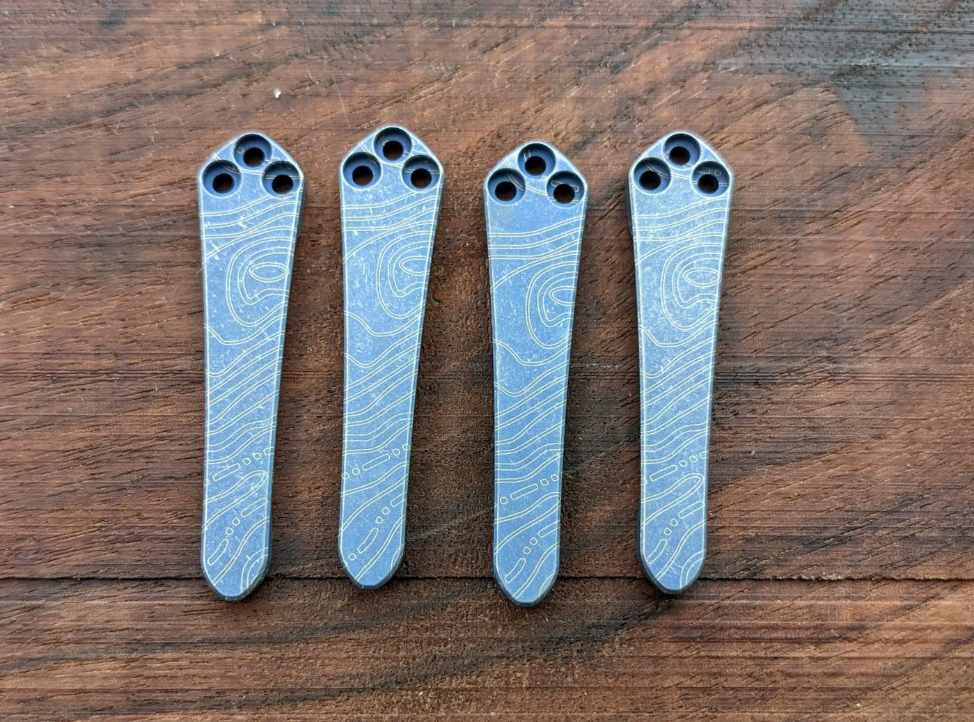 Spyderco Universal 3D Titanium Machined Pocket Clip V2.0