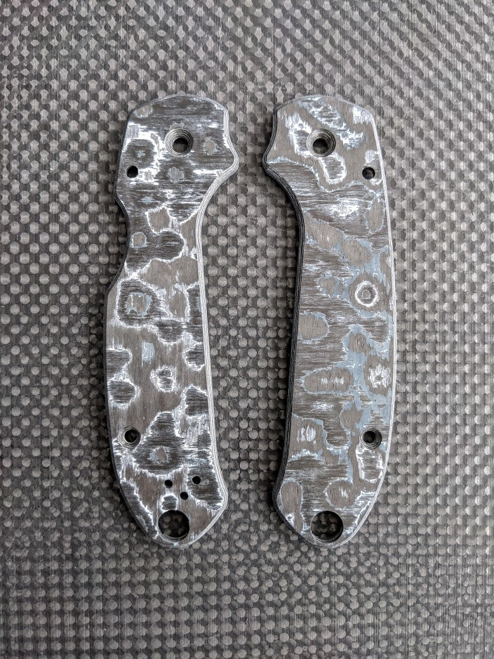 Spyderco Para 3 Skinny Mod Fat Carbon Scale Set