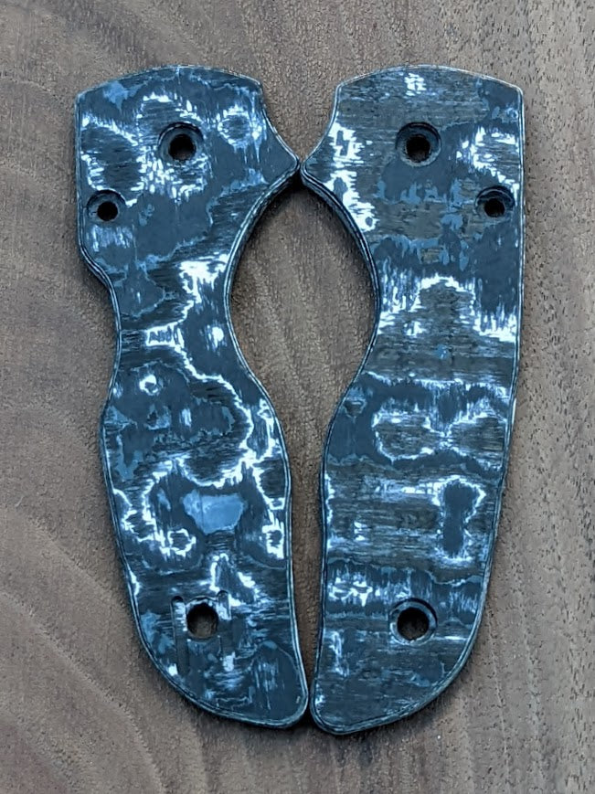 Spyderco Lil Native Fat Carbon Scale Sets