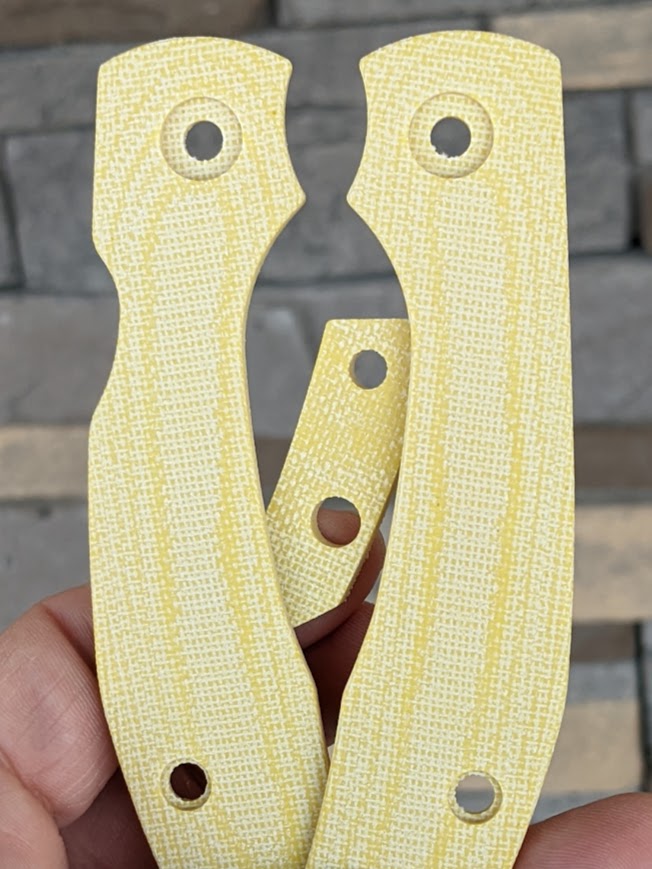 Spyderco Kapara Tero Tuf Scale Sets