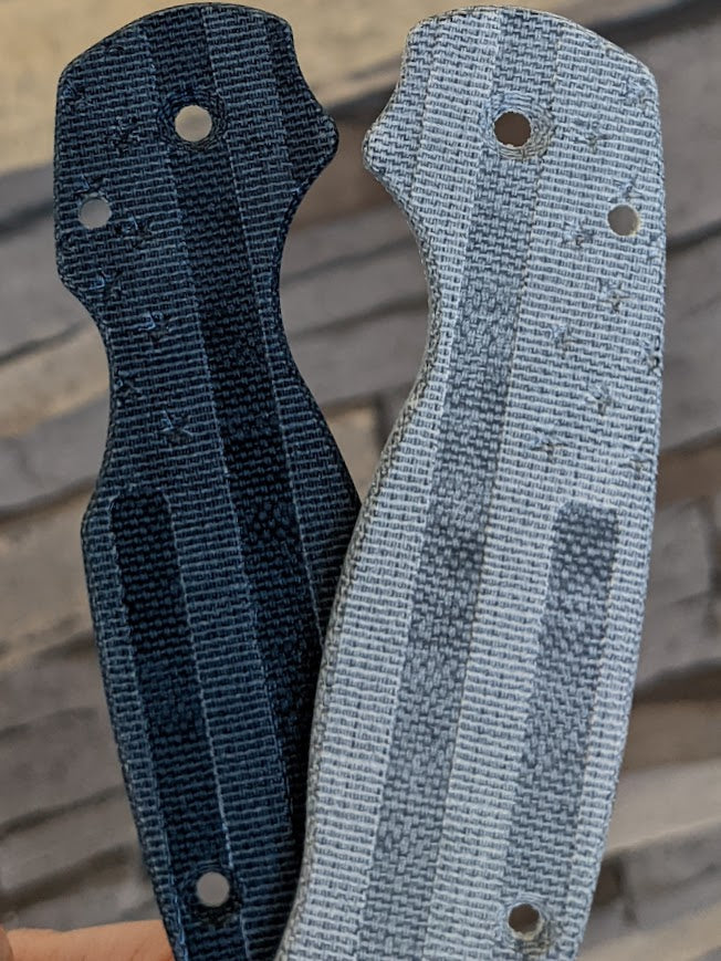 Spyderco Para 3 Micarta FLAG Scale Set