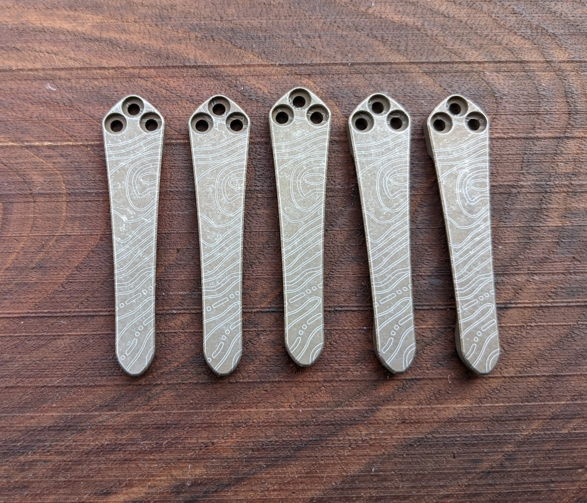 Spyderco Universal 3D Titanium Machined Pocket Clip V2.0