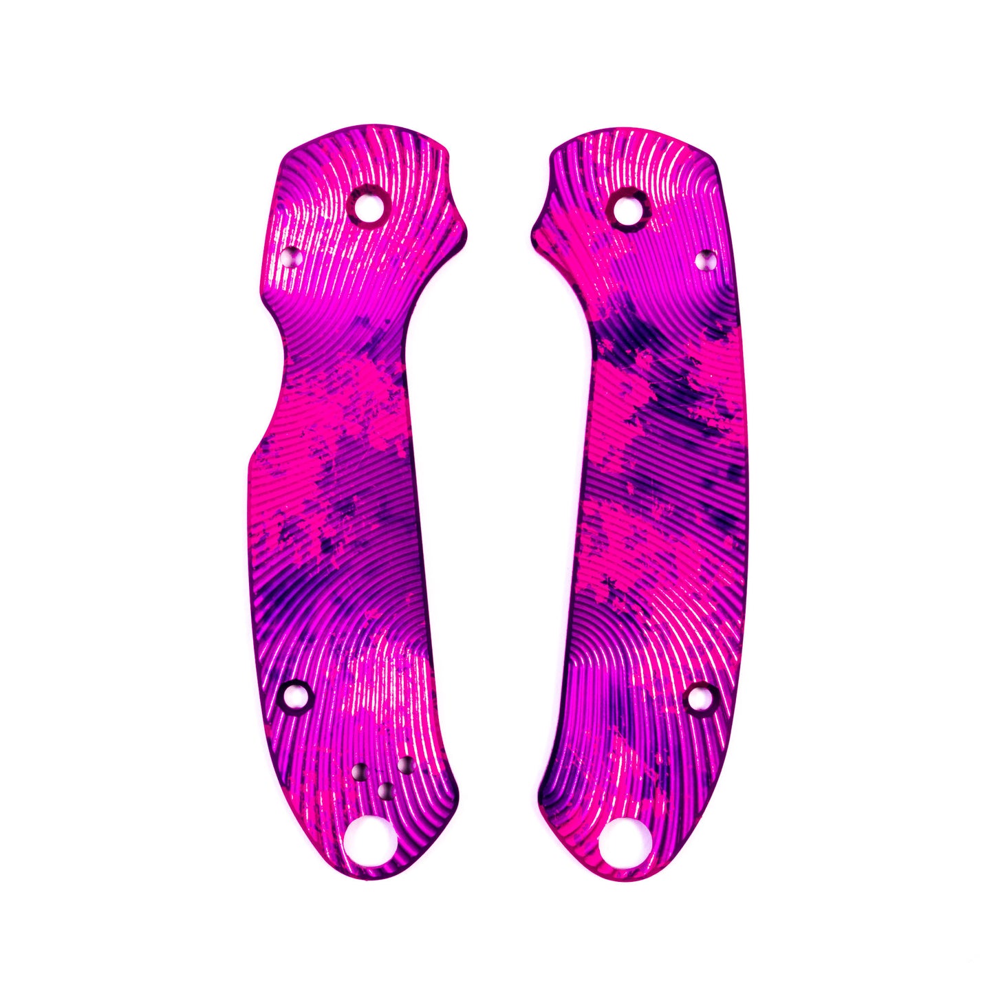 Spyderco Para 3 Skinny Anodized Aluminum Scale Sets