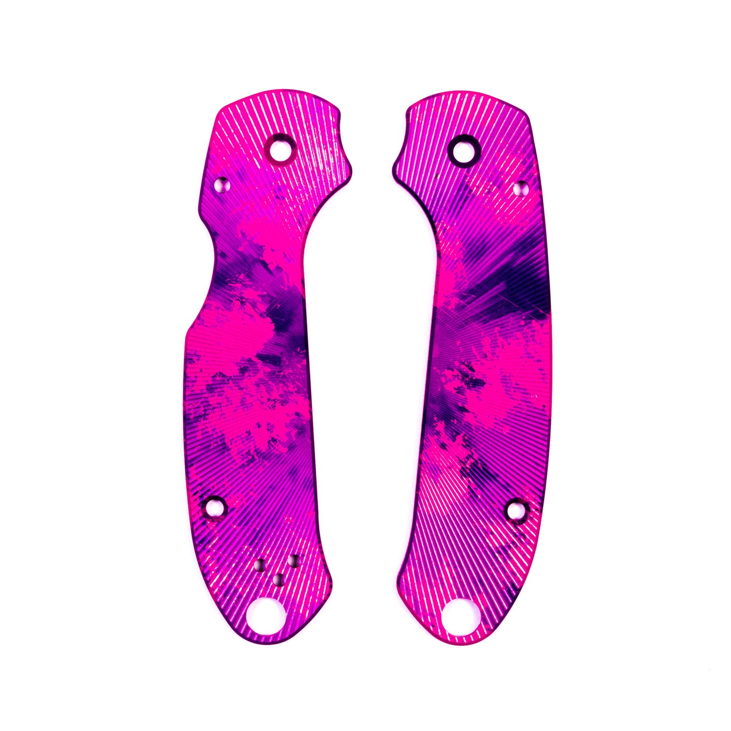 Spyderco Para 3 Skinny Anodized Aluminum Scale Sets