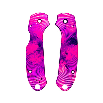 Spyderco Para 3 Skinny Anodized Aluminum Scale Sets