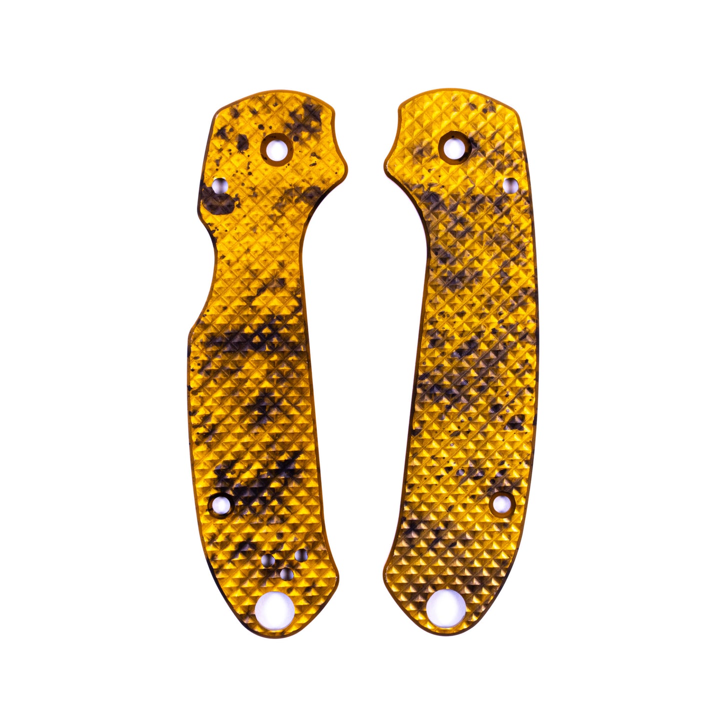 Spyderco Para 3 Skinny Anodized Aluminum Scale Sets