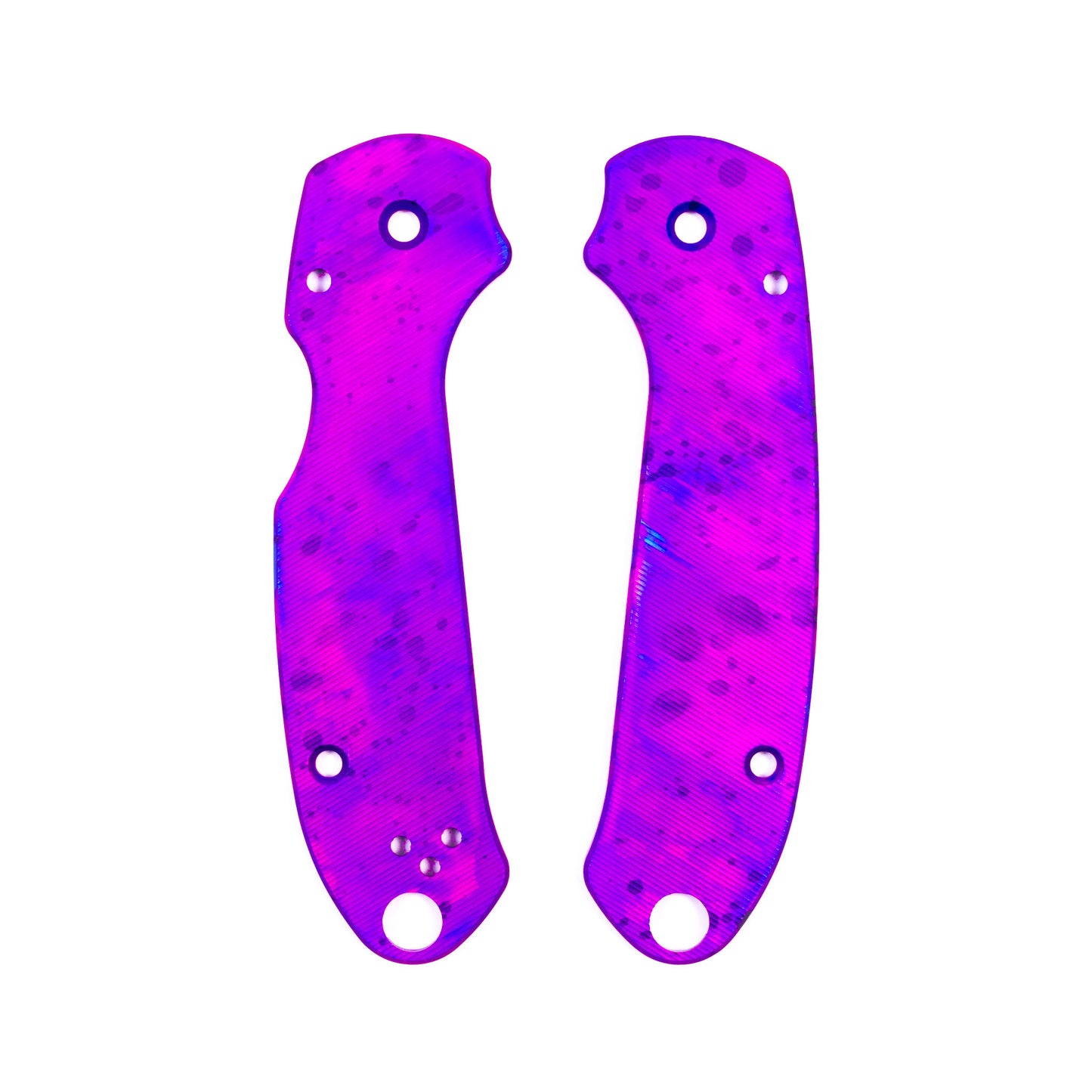 Spyderco Para 3 Skinny Anodized Aluminum Scale Sets