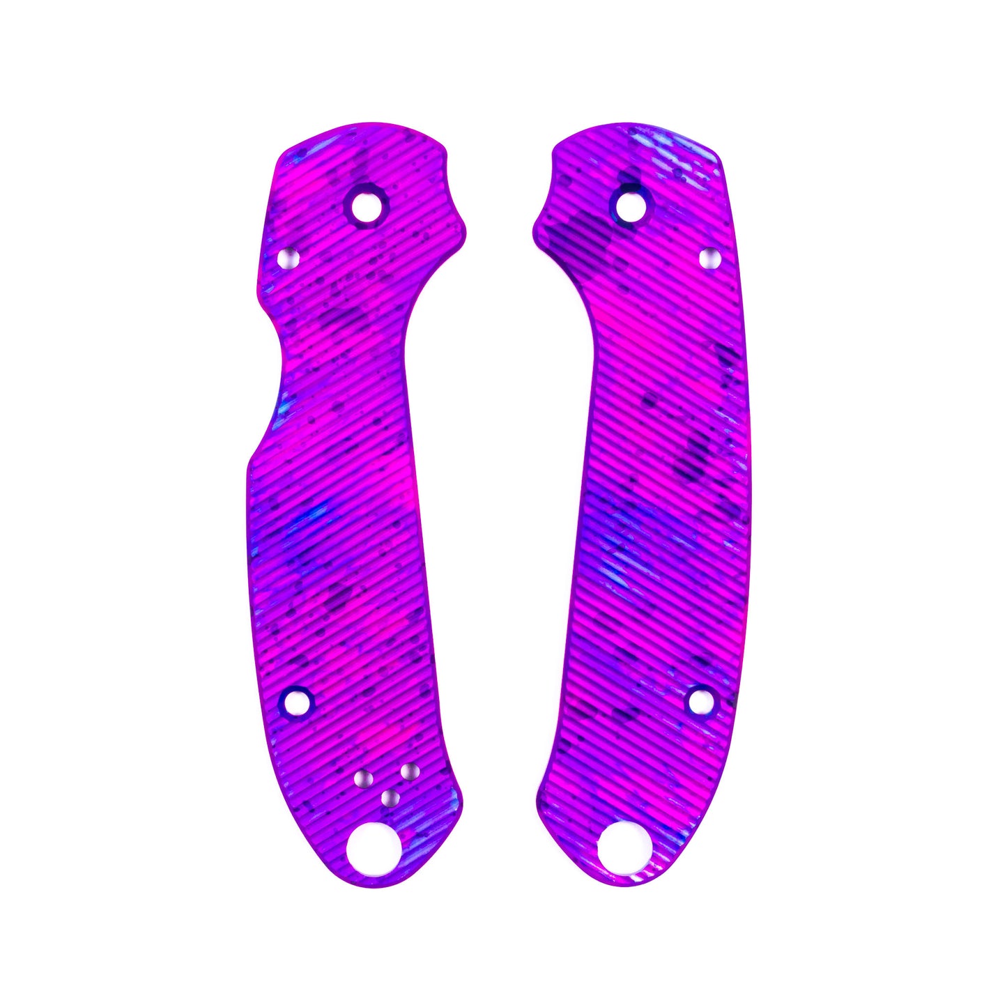 Spyderco Para 3 Skinny Anodized Aluminum Scale Sets
