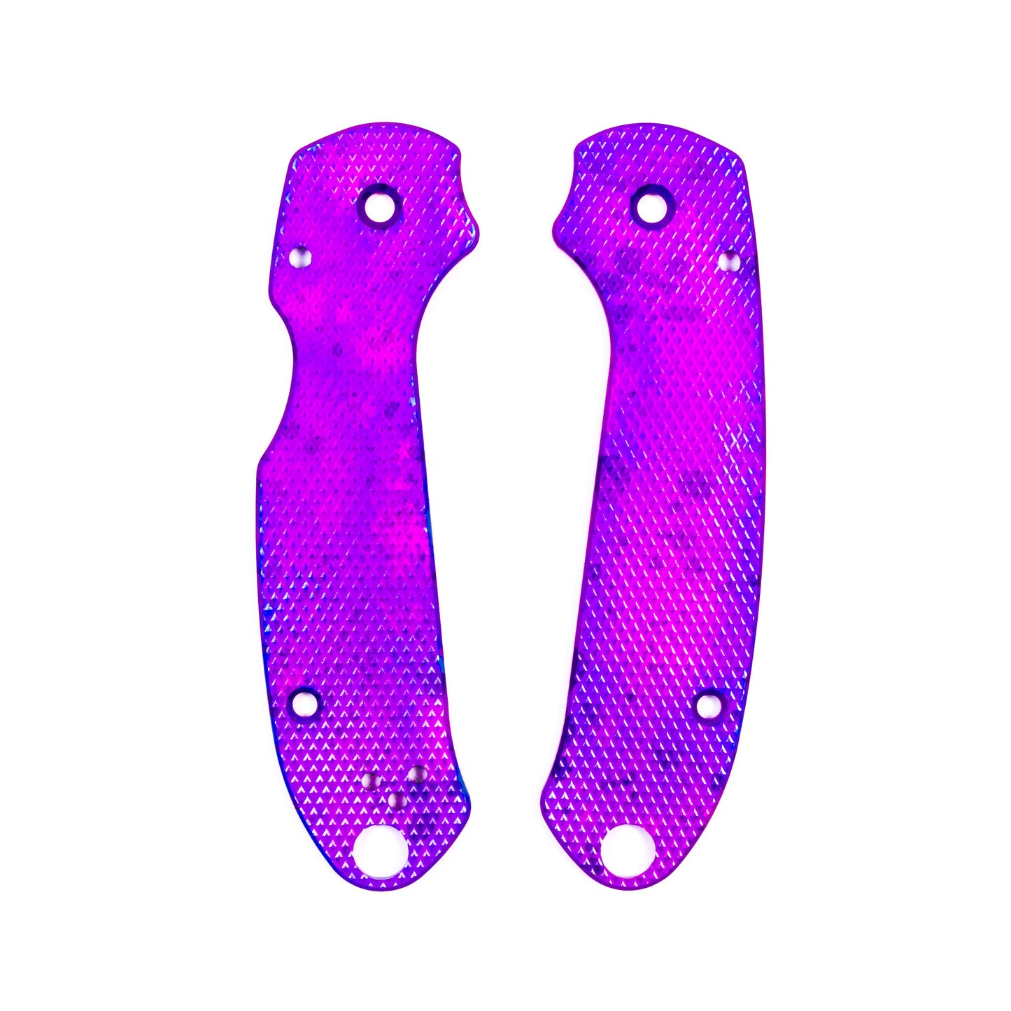 Spyderco Para 3 Skinny Anodized Aluminum Scale Sets