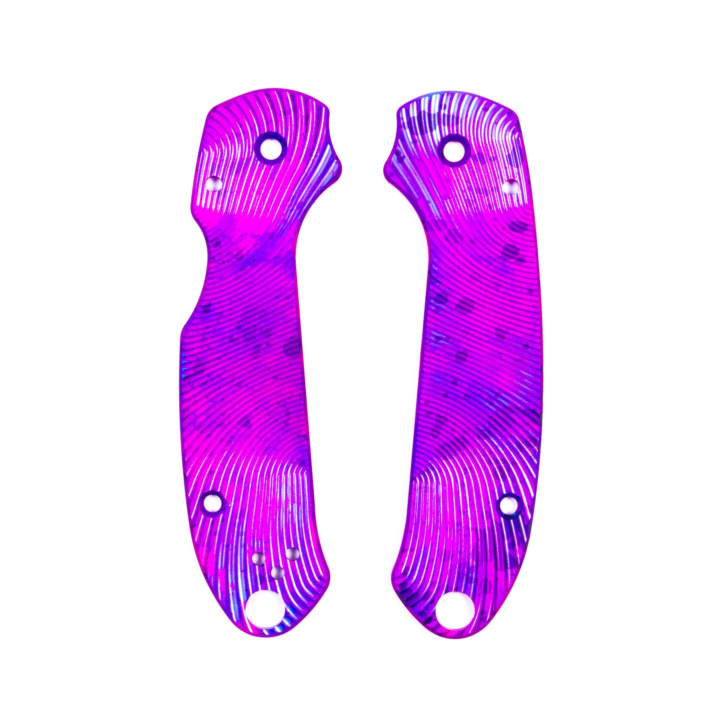 Spyderco Para 3 Skinny Anodized Aluminum Scale Sets