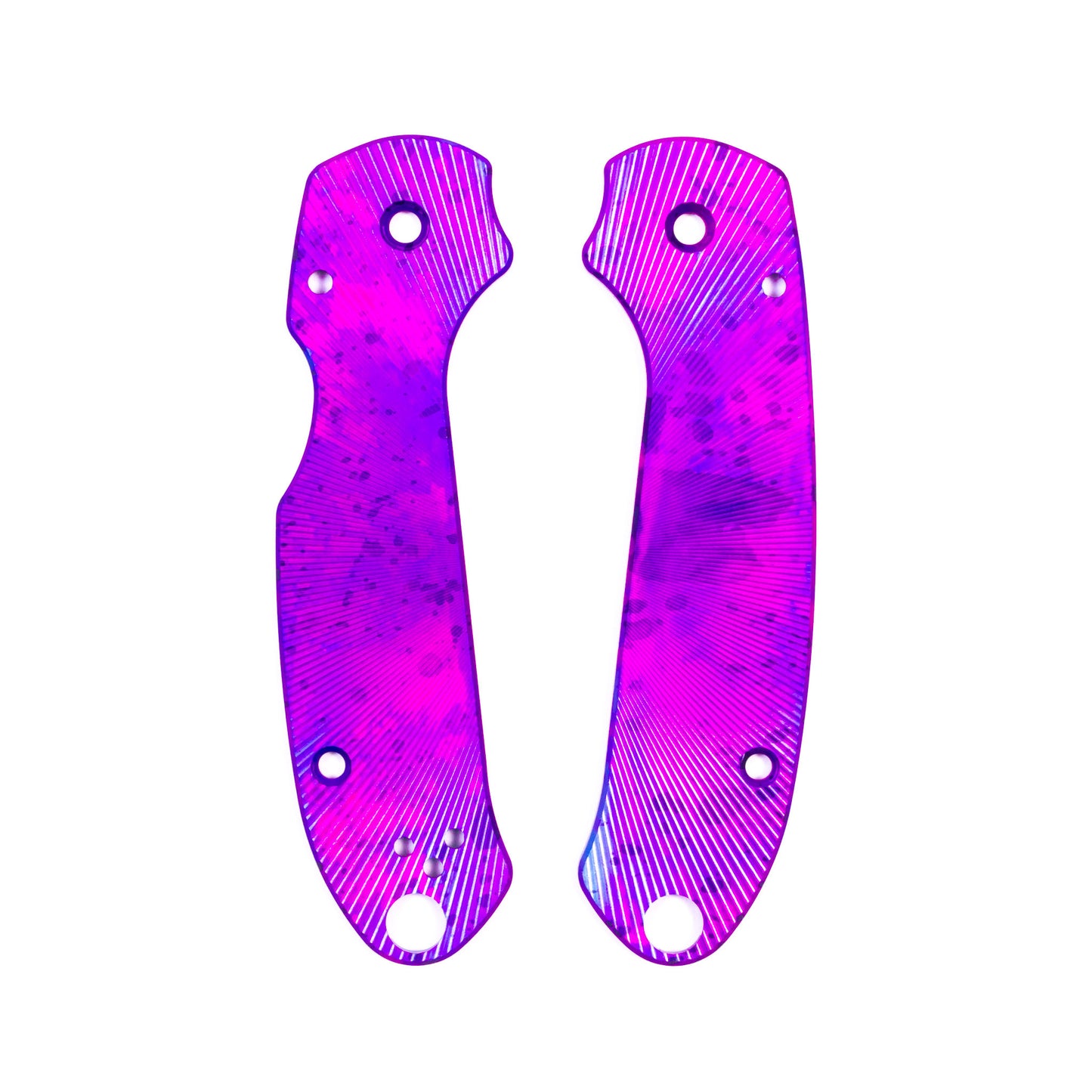 Spyderco Para 3 Skinny Anodized Aluminum Scale Sets