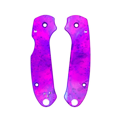 Spyderco Para 3 Skinny Anodized Aluminum Scale Sets