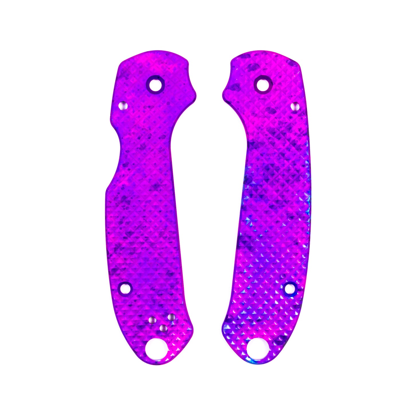 Spyderco Para 3 Skinny Anodized Aluminum Scale Sets