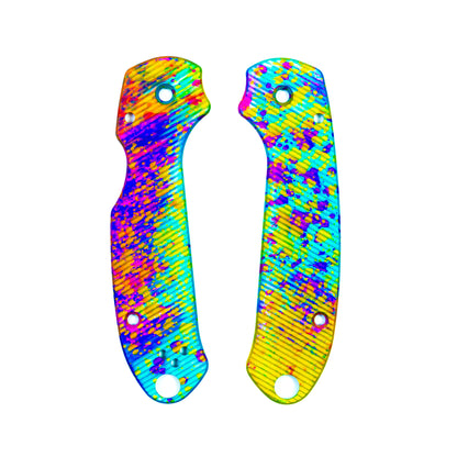Spyderco Para 3 Skinny Anodized Aluminum Scale Sets