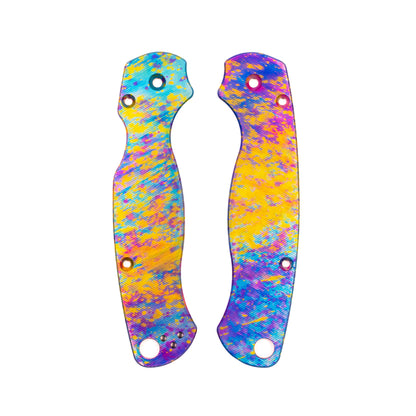 Spyderco Paramilitary 2 Anodized Aluminum Scale Sets